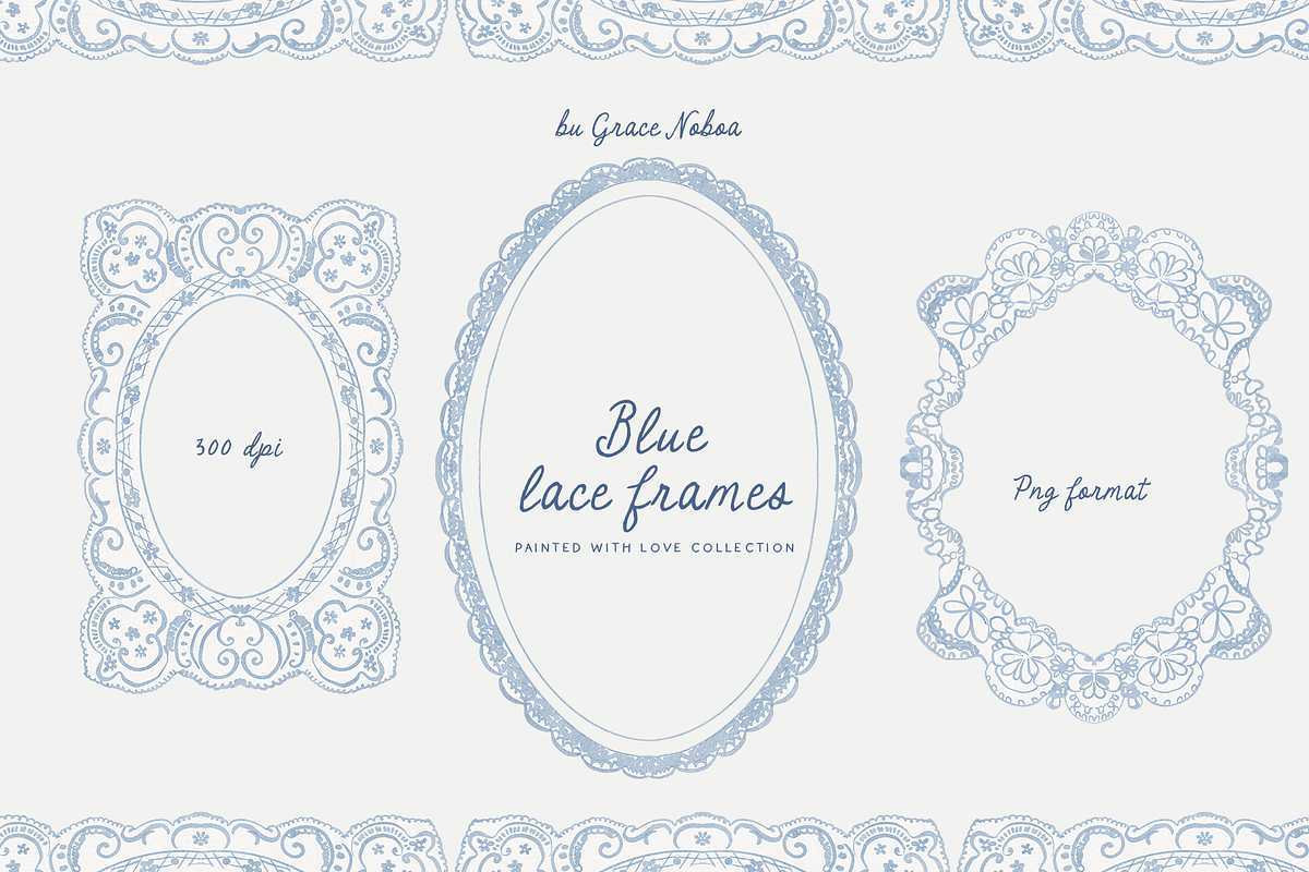 Watercolor blue christmas snow noel, an Object Graphic by Grace Noboa Illustrations (Photo 5 of 8)