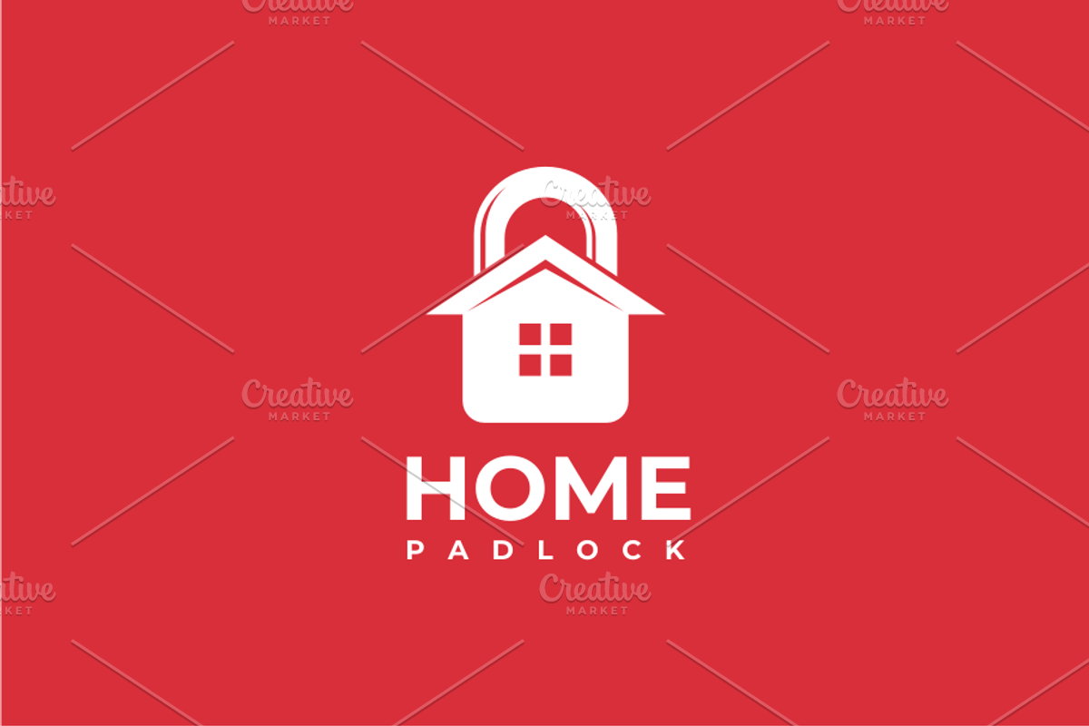 Home Padlock Logo, a Branding & Logo Template by yopie (Photo 2 of 3)