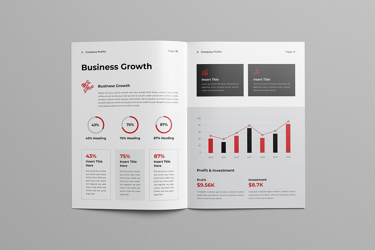 Company Profile Brochure | Word preview 6