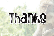 Hello Monkey | Script Font, a Script Font by Scratchones (Thumbnail 8 of 8)