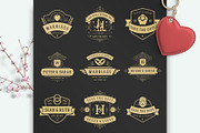 18 Wedding Logos and Badges, a Branding & Logo Template by Vasya Kobelev (Thumbnail 2 of 13)