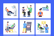Animated Dentist Activities, a Person Illustration by Prosymbols (Thumbnail 8 of 11)