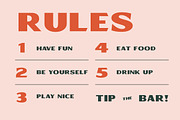 Cherry Bomb - Wide Sans Serif, a Sans Serif Font by Creative Type (Thumbnail 3 of 8)