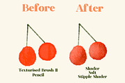 Mini Procreate Texture Brush Kit, a Brush Add-On by KJP Designs (Thumbnail 9 of 10)