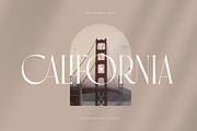 California - Stylish Fashion Font, a Serif Font by Sensatype (Thumbnail 1 of 15)
