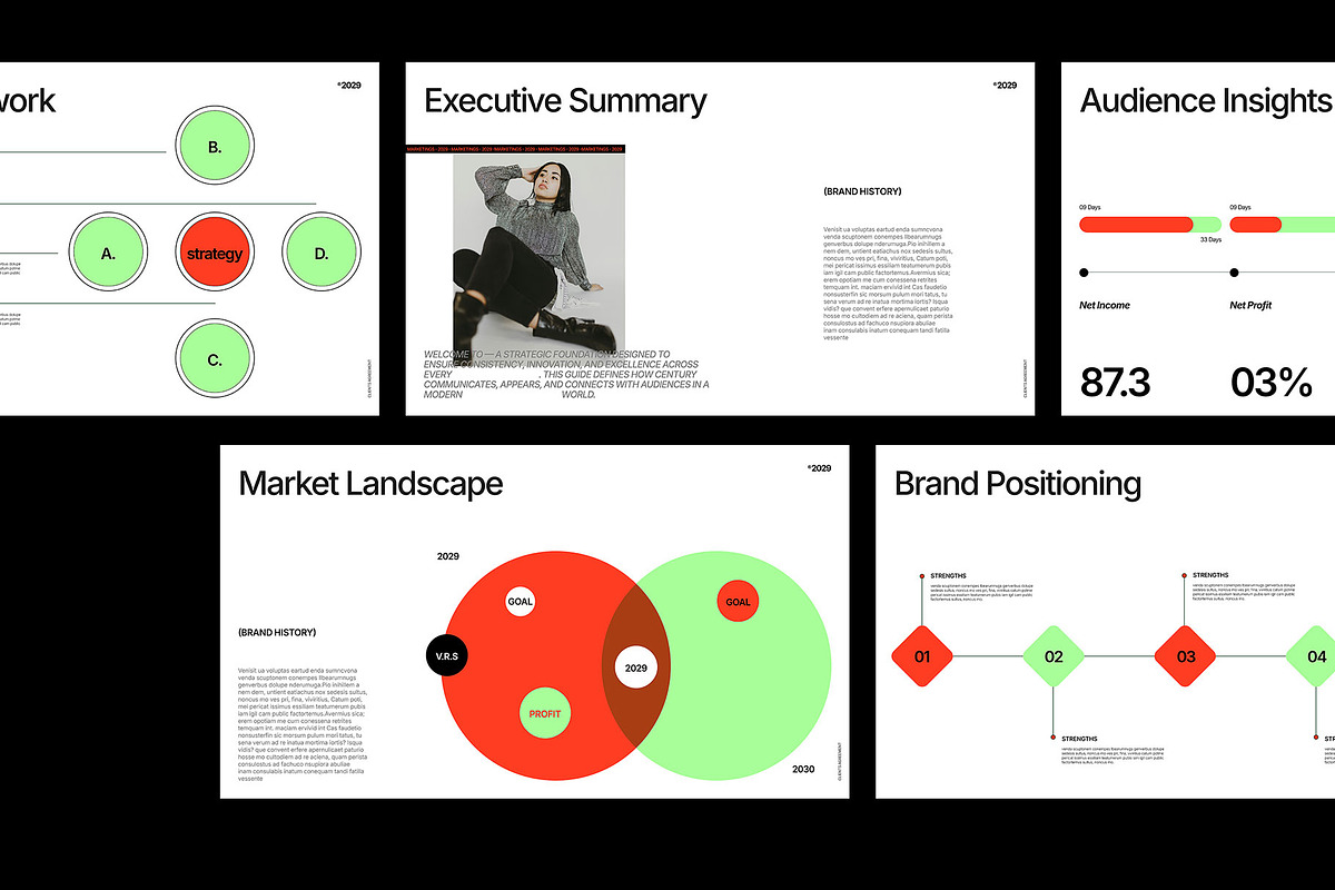 Marketing Strategy Presentation Deck, a Presentation Template by Templeste (Photo 4 of 6)