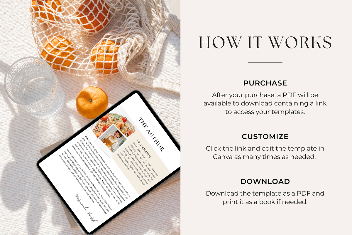 Cookbook Recipe Book Template, a Magazine Template by ShopRShop (Photo 9 of 10)