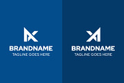 Letters AX or XA Monogram Logo, a Branding & Logo Template by Pray Art Design Studio (Thumbnail 2 of 2)