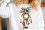 Whimsical easter carrot clipart, an Illustration by SinaCreation (Thumbnail 7 of 11)
