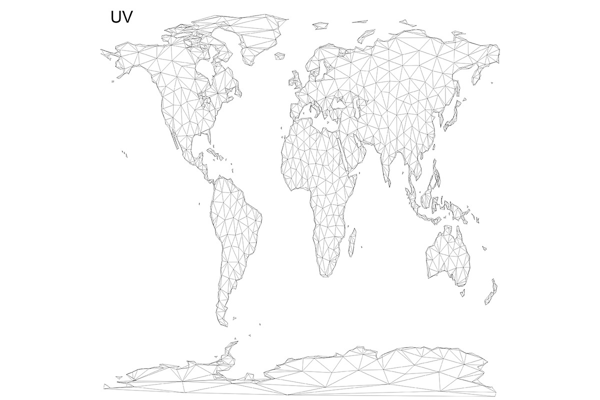 Earth low poly simple design cartoon, an Environmental 3D Model by CGTech (Photo 23 of 24)