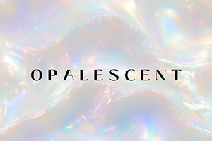 40 Pastel Glossy Opalescent Texture