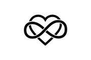 50 Infinity Heart Symbol Vector Bund, an Illustration by abu67222 (Thumbnail 14 of 55)