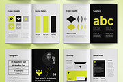 Modern Brand Guidelines, a Brochure Template by ContestDesign (Thumbnail 3 of 4)