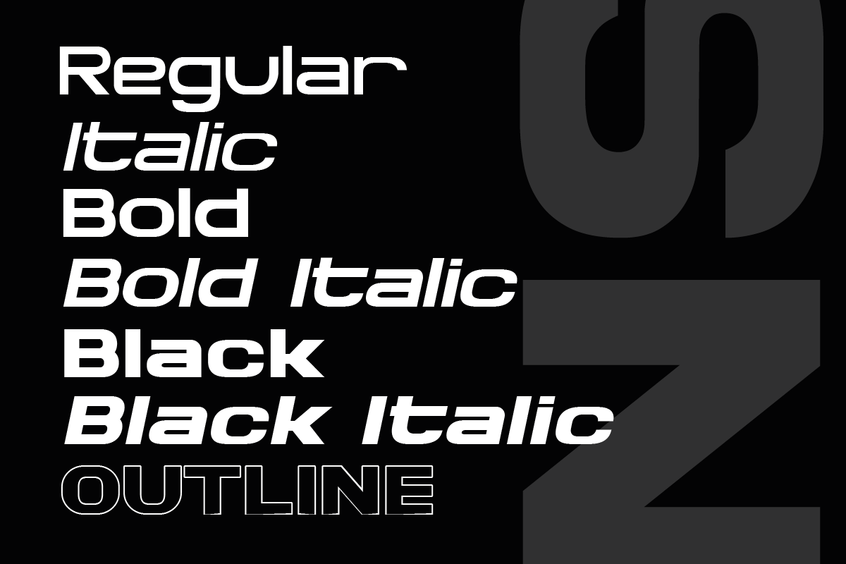Bronson Modern Sans Typeface Family, a Sans Serif Font by Ronny Studio (Photo 13 of 15)