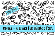 Oodles - Dingbat, a Symbol Font by CraftyLittleNodes (Thumbnail 1 of 6)