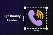 General 3D Icon Pack Design, an Object Graphic by Artnivora.Std (Thumbnail 3 of 4)