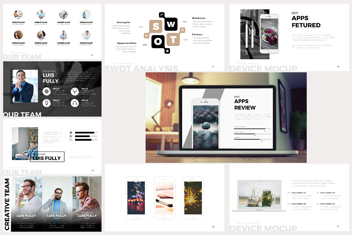 Mimimum Keynote Template, a Presentation Template by ZAAS (Photo 6 of 8)
