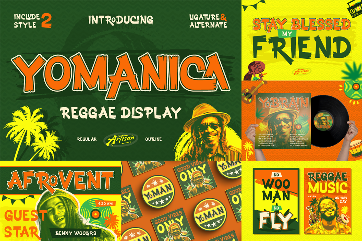 Aloha Summer Font Bundle, a Sans Serif Font by Artisan Themes (Photo 6 of 7)