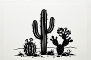 60 Desert Cactus Floral Silhouette, a Seasonal Illustration by Amazin_art (Thumbnail 15 of 21)