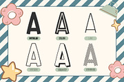 Fox Daniel : 6 Font Styles, a Symbol Font by Fox7 By Rattana (Thumbnail 2 of 13)