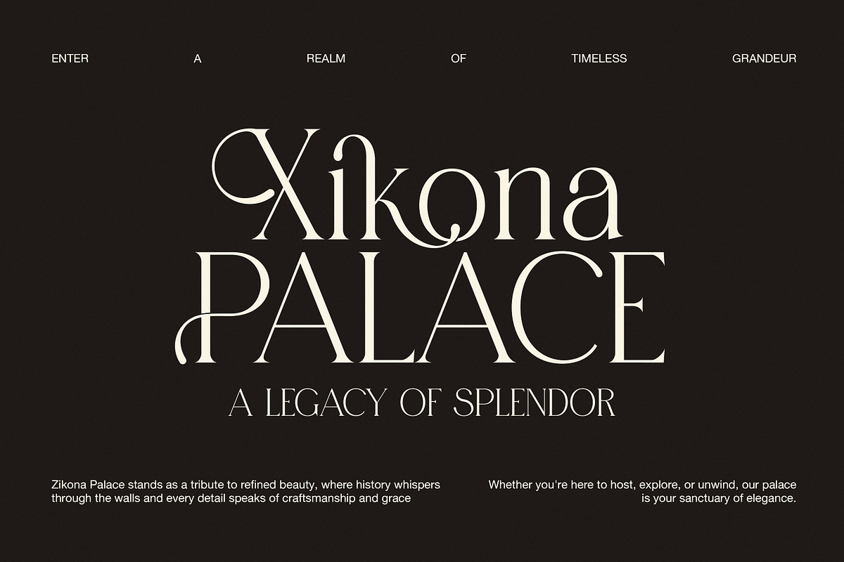 Magiren Elegant Serif Font, a Serif Font by Elegant Font (Photo 5 of 8)