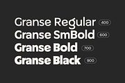 Granse - Modern Sans Serif, a Sans Serif Font by Yukita Creative (Thumbnail 3 of 10)