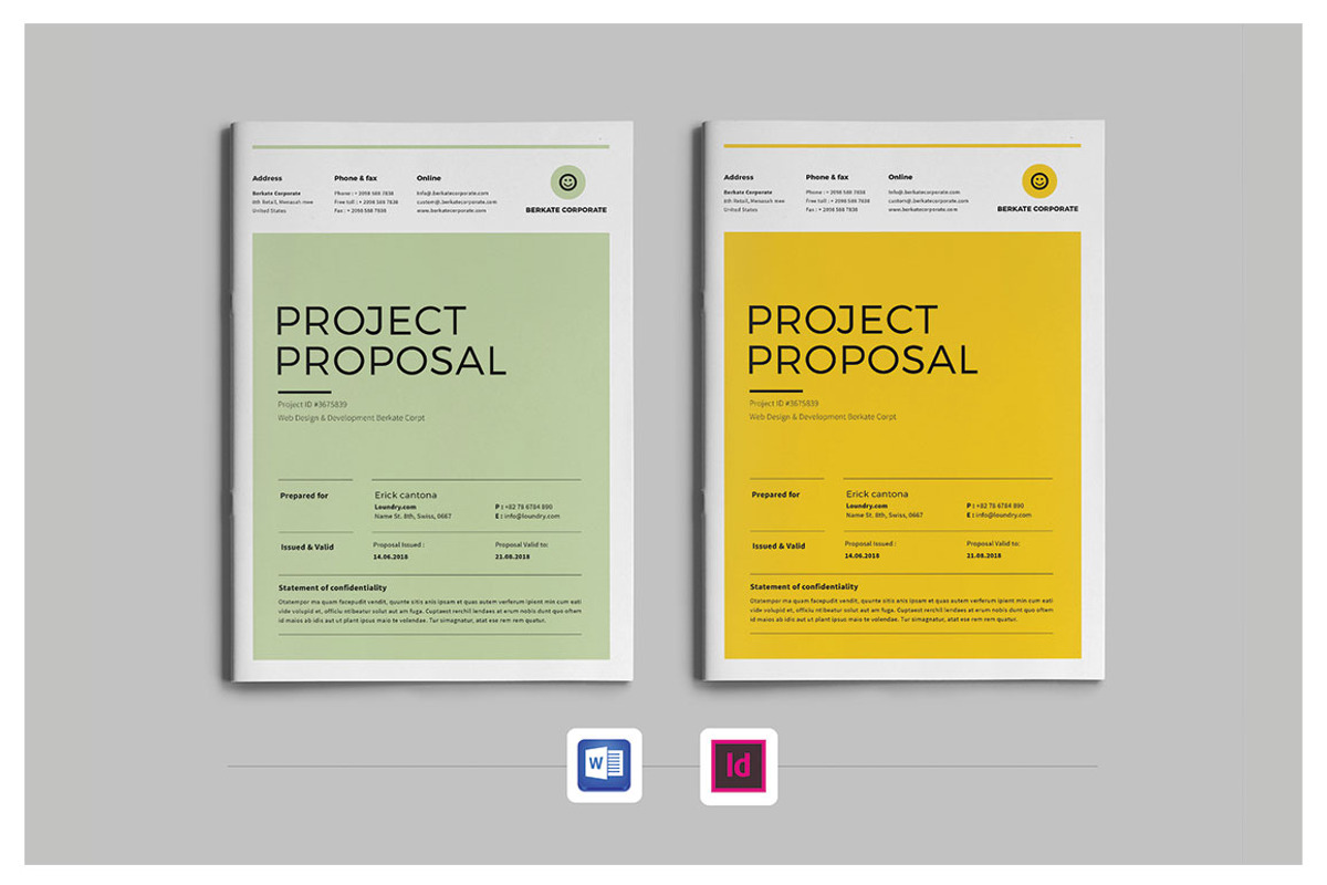 Project Proposal, a Stationery Template by Occy Design (Photo 1 of 11)