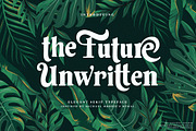 Future Unwritten | Serif (BONUS), a Serif Font by Anxiety Studio (Thumbnail 3 of 17)