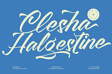 Clesha Halgestine Modern Calligraphy