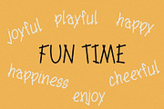 FunTime Handwritten Font, a Handwritten Font by Ruddean2109 (Thumbnail 7 of 10)