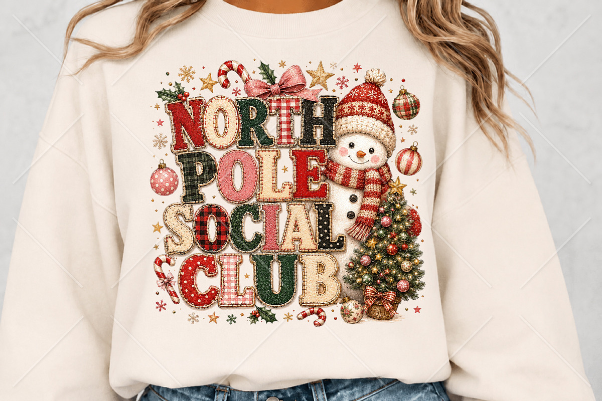Christmas Ghost Snowman Social Club, a Seasonal Illustration by Canvas Craft (Photo 5 of 6)