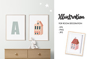Little Town collection, a Transportation Illustration by OlgaBoncheva (Thumbnail 8 of 10)