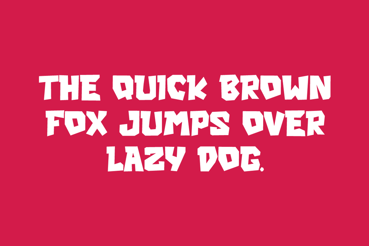 Glash Maunt - Comic Font, a Sans Serif Font by Iqsiart Studio (Photo 6 of 7)