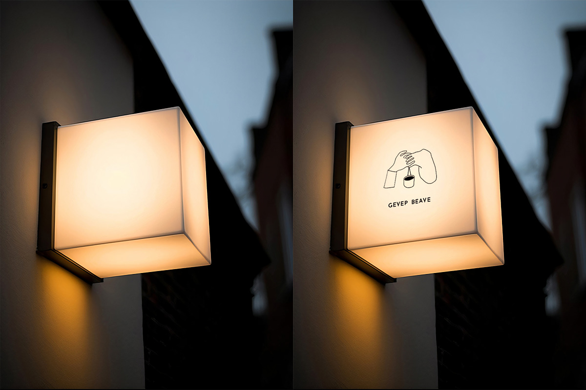 Light Box Store Sign Logo Mockup #2, a Mockup by S48 Mockups