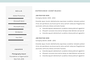 Creative Resume CV Templates, a Resume Template by GResume (Thumbnail 7 of 7)
