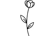 Cute Flower Silhouette Mega, an Object Graphic by Creativeshirt (Thumbnail 11 of 12)