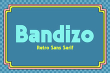 Bandizo Retro Sans Serif Family