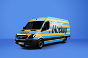 Van Mockup, a Mockup by MahmoudRafik (Thumbnail 3 of 11)