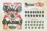 Basthor, a Blackletter Font by Burntilldead (Thumbnail 6 of 12)