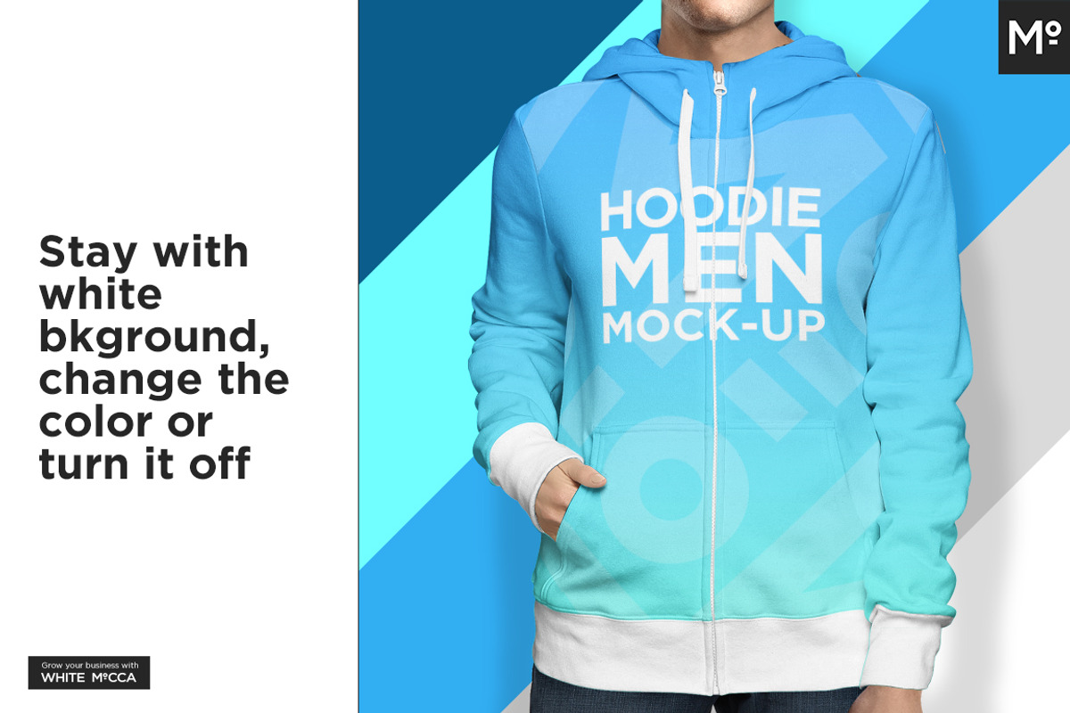 10xWomen & Men Hoodie Types Mock-ups, a Hoody Mockup by Mocca Mockups Store (Photo 15 of 15)