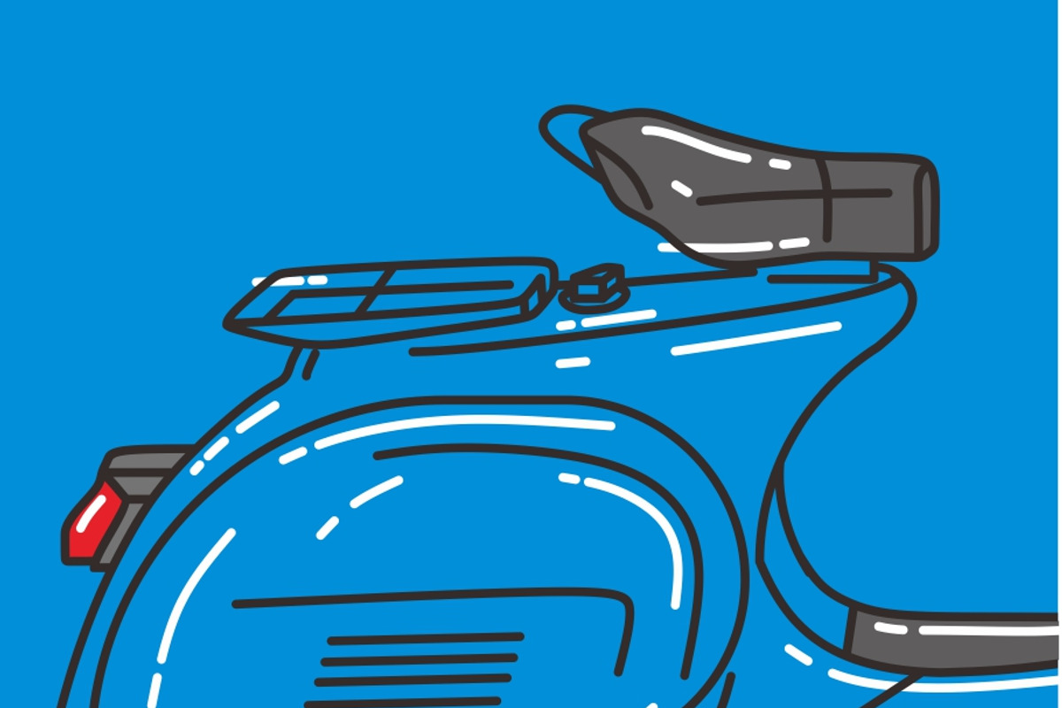 Vespa, an Illustration by tipudaya (Photo 2 of 4)