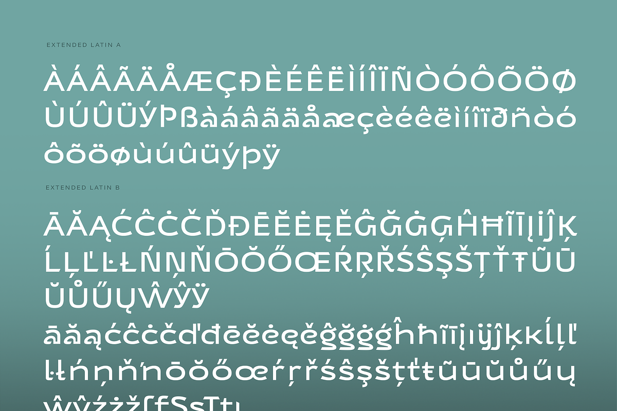 UT Solah Sans - Unique Display Sans, a Sans Serif Font by Universitype (Photo 5 of 12)