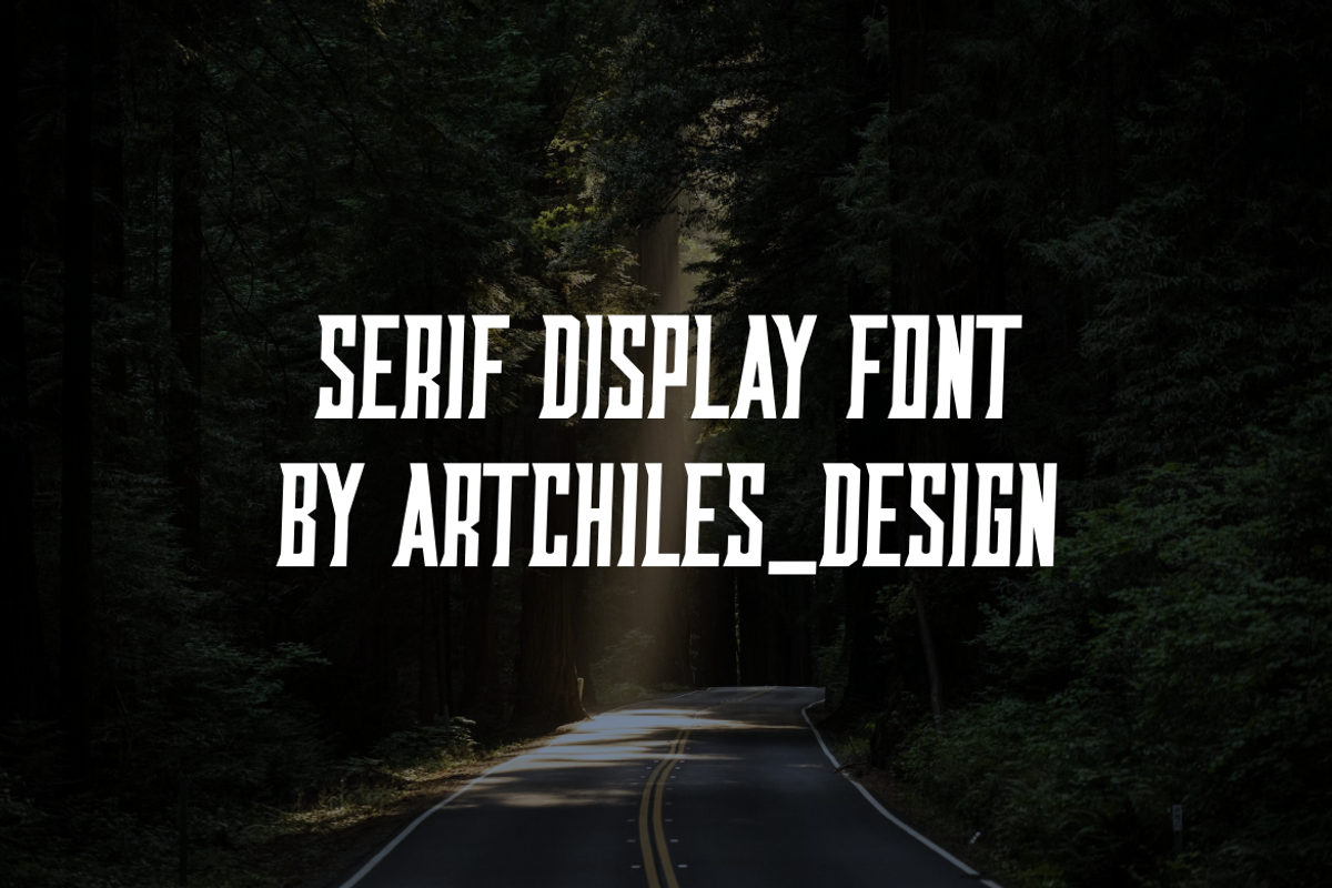 Droppling - Font, a Serif Font by artchiles_design (Photo 3 of 5)
