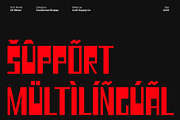 CS Blitzer – Brutalist Display Font, a Sans Serif Font by Craft Supply Co. (Thumbnail 5 of 8)