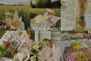 30 COTTAGE LIGHTROOM MOBILE PRESETS, a Preset Add-On by AmuletPresets (Thumbnail 1 of 10)