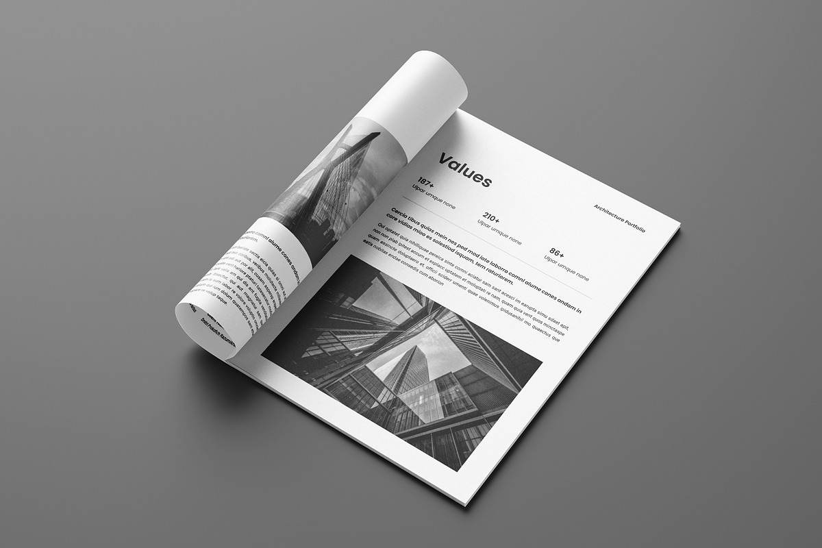 Architecture Portfolio Layout preview 3