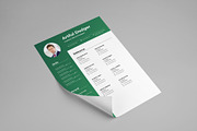 Professional Resume Template – Cover, a Resume Template by PixelStudio (Thumbnail 4 of 5)