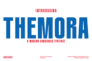 Themora - Modern Condensed Font, a Sans Serif Font by Say Studio (Thumbnail 1 of 13)