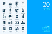 Office icons, an Icon by Palau (Thumbnail 1 of 2)