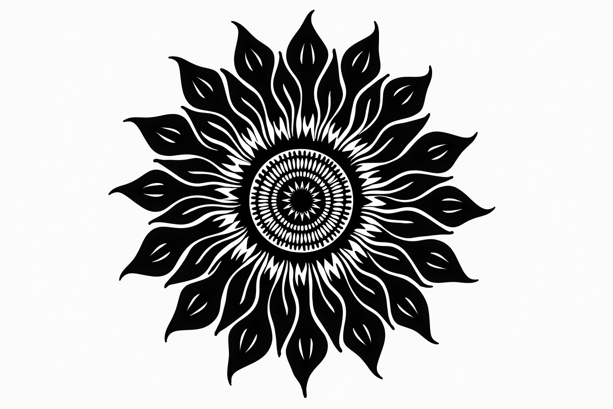Mandala Decorative Floral Elements, an Illustration by Amazin_art (Photo 13 of 21)